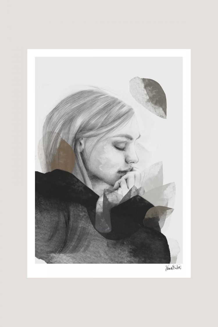 Dreamer in black, Anna Bülow