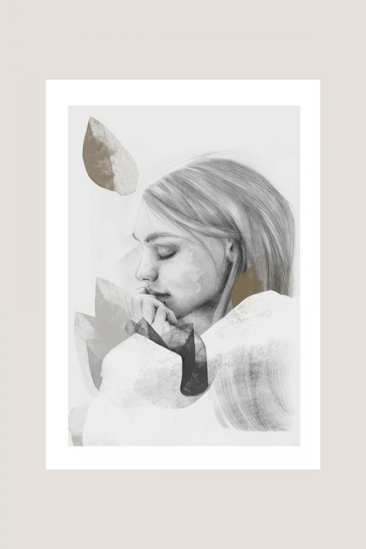 Dreamer in white, Anna Bülow