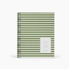 Nela Spiralbuch Green, Large