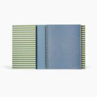 Nela Spiralbuch Green, Large