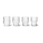 Ripple Glasses 4er-Set, Clear