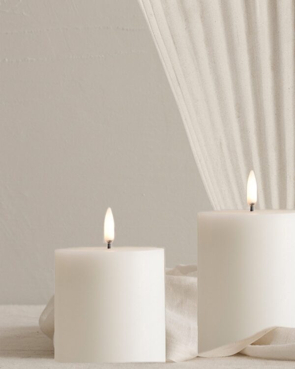 Stumpenkerze LED 8x10