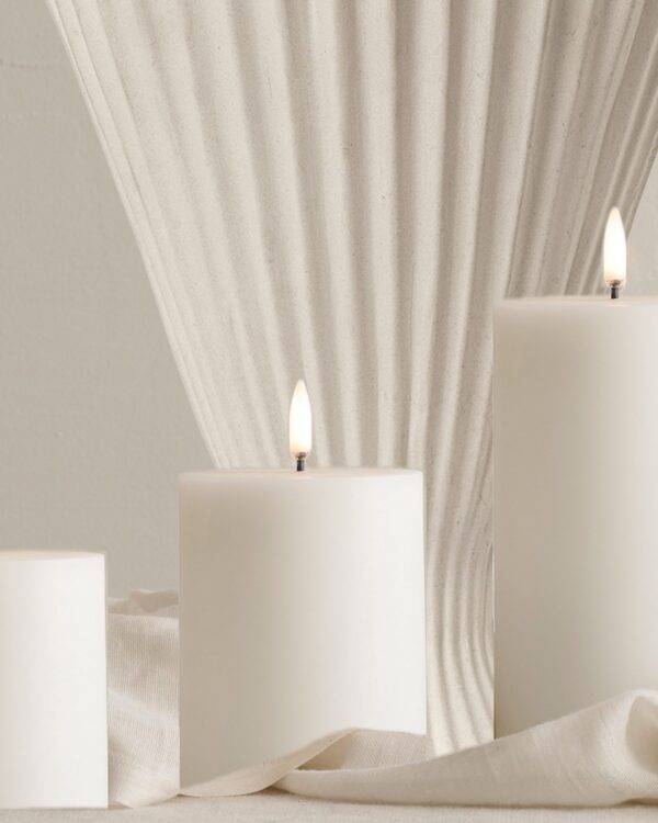 Stumpenkerze LED 8x15