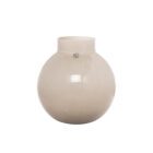 Ball Glasvase Beige, 21cm