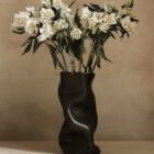 Collapse Vase Black, 30cm