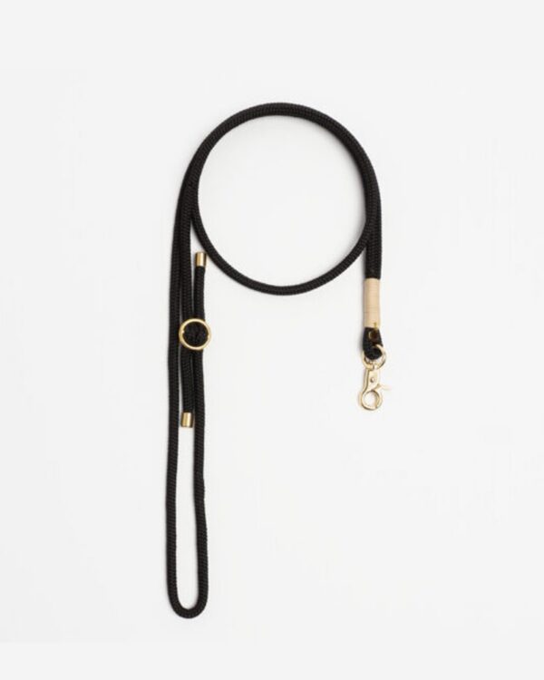Handykette, Schwarz-Gold