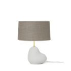 Hebe Lamp small, Offwhite/Sand