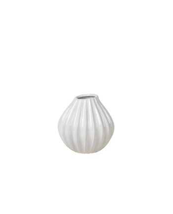 Wide Vase Small, Ivory