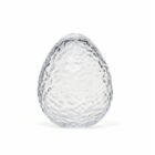 Gry standing egg 16cm, clear