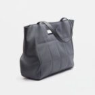 The quilted bag Anthracite, soft