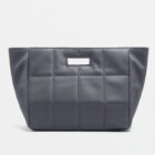 The quilted bag Anthracite, soft