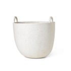 Speckle pot large, offwhite