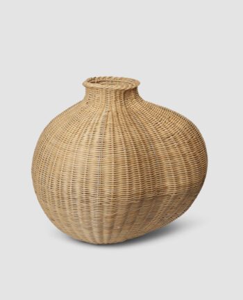 Bola Vase, Natural