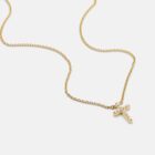 Halskette Cross, Gold