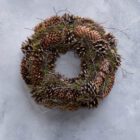 Pine Mix wreath, 30cm