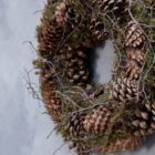 Pine Mix wreath, 30cm