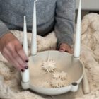 Bowl candle holder