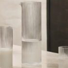 Ripple Water Jug, clear
