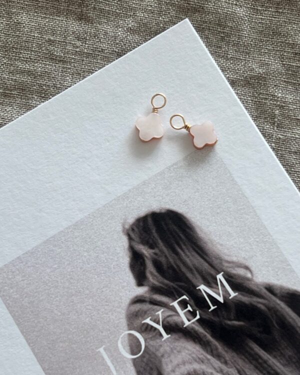 Anhänger für Hoops, rosé