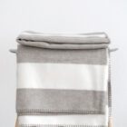 Stripe Kuscheldecke, grey