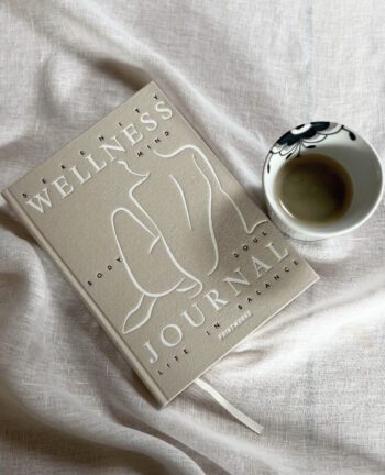Wellness journal, Beige