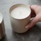 Scented Cup No 2, shiny creme