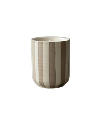 Scented Cup No 1, stripe creme
