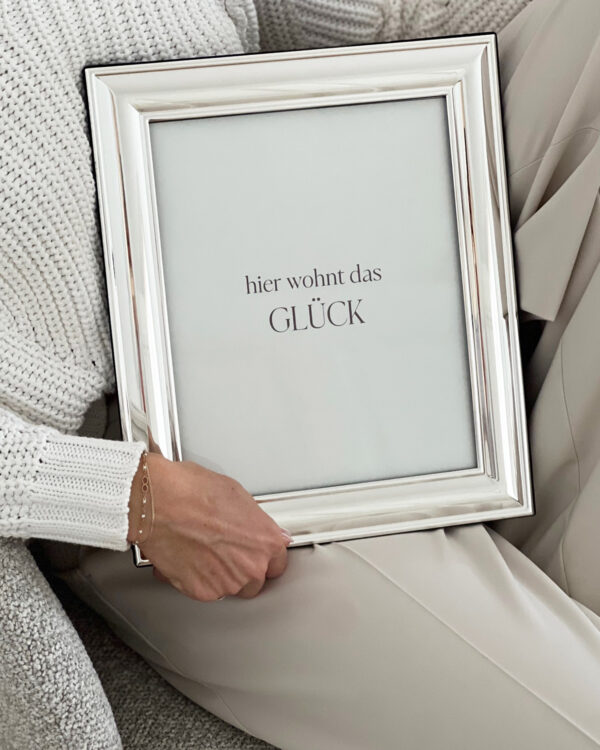Bilderrrahmen GLÜCK,20x25