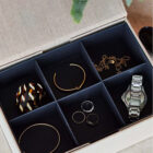 Storage Box A5 mit Inlay, Leinen