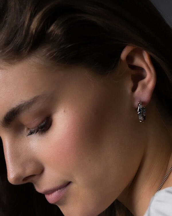 Ohrring Morph, Edelstahl