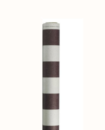 Geschenkpapier Stripe, Mocca