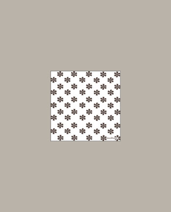 Servietten Flower Mocca, Small