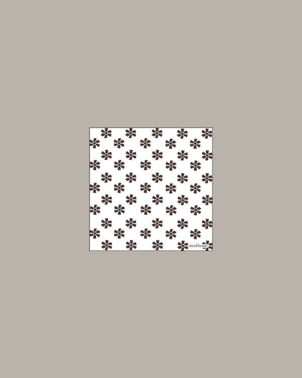 Servietten Flower Mocca, Small