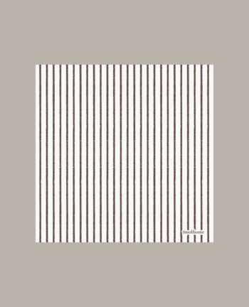 Servietten Stripe Mocca, large