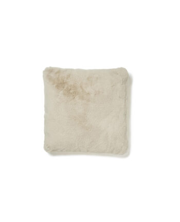 Hygge Fell Kissen, beige