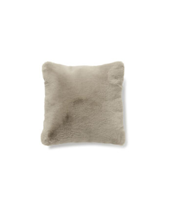 Hygge Fell Kissen, taupe