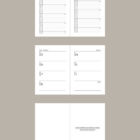 Pocket Kalender 2026, bordeaux