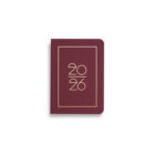 Pocket Kalender 2026, bordeaux
