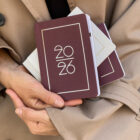 Pocket Kalender 2026, bordeaux