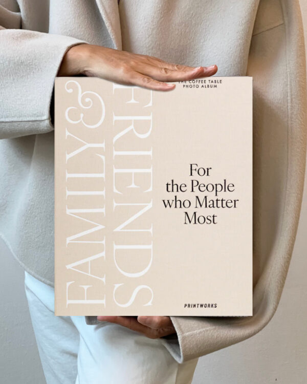 Fotoalbum, Family and friends, beige