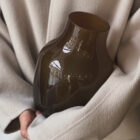 Paloma Glasvase, Brown