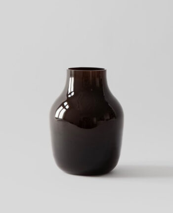 Paloma Glasvase, Brown