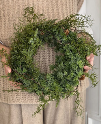 Willkommen Winter Nordic Kranz, 25cm