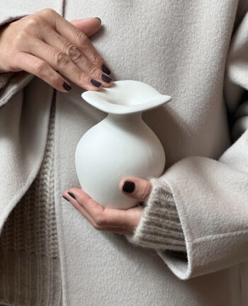 Florentina Vase XS, Off White