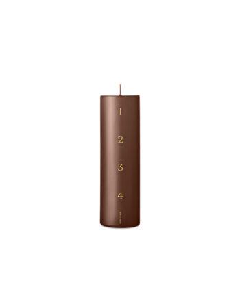 Adventkerze, hazelnut
