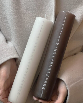 Kalenderkerze, ivory