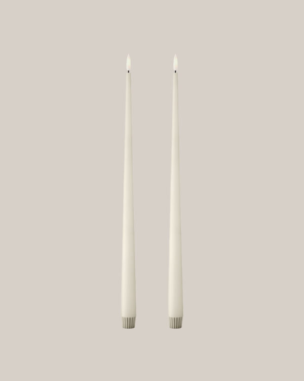 Stabkerze LED 2er,Silky