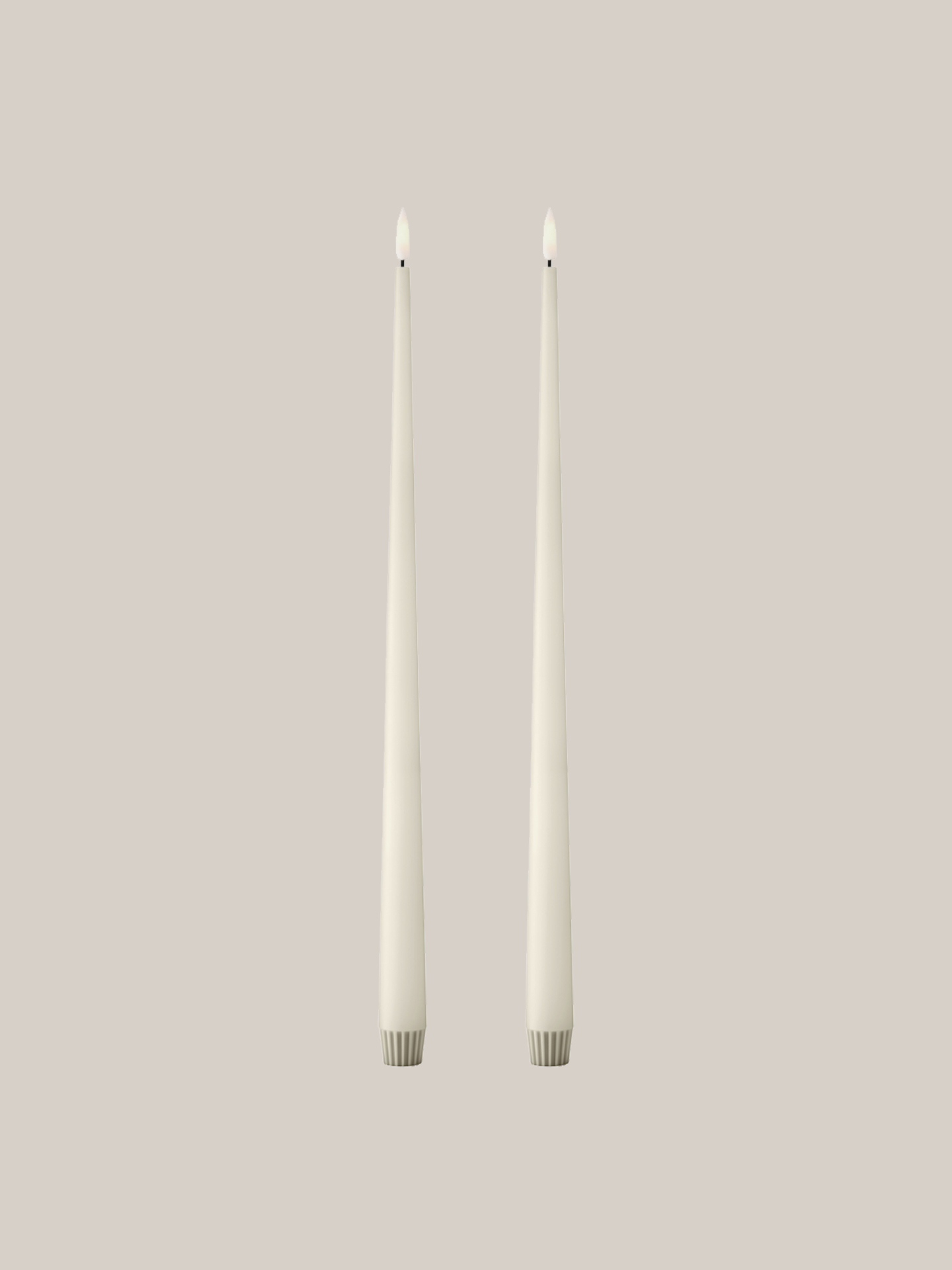 estererik_led_L40-06 Stabkerze LED 2er,Silky