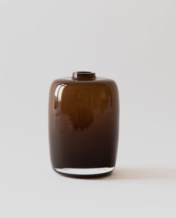 Verona Glasvase, Brown