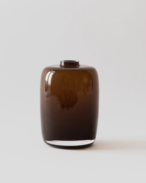 Verona Glasvase, Brown
